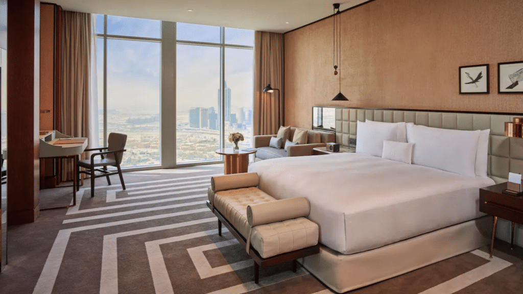 Waldorf Astoria Dubai IFC Zimmer