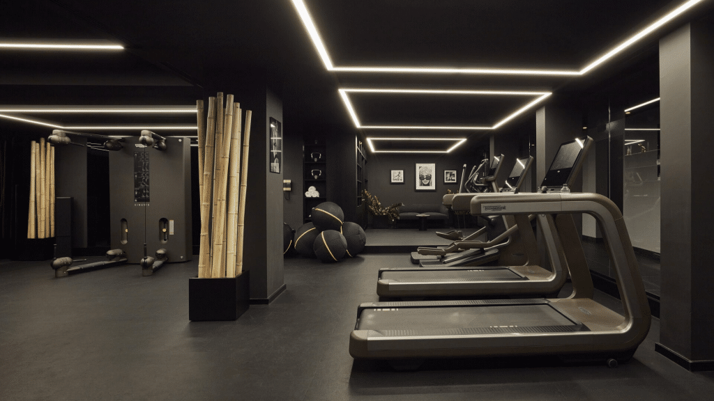 Roomers Muenchen Fitnessbereich