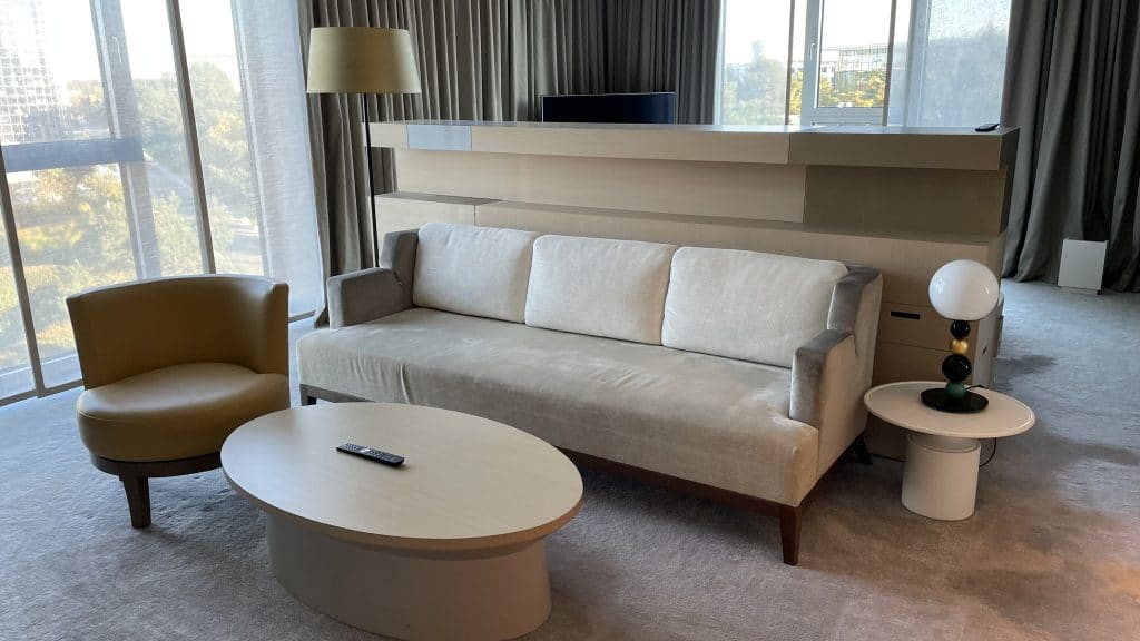 Ritz Carlton Wolfsburg Executive Suite Sofa