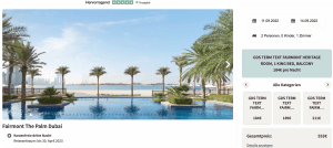 Fairmont Dubai The Palm Jumeirah, Accor Angebot