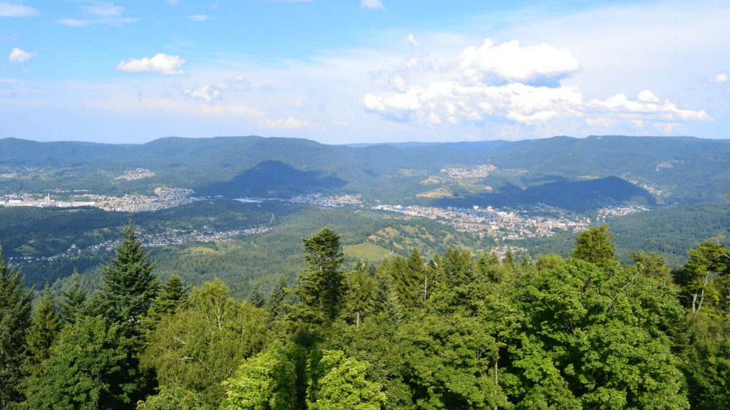 Blick Ueber Baden Baden Schwarzwald (1)