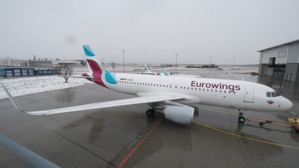 Eurowings Seitlich