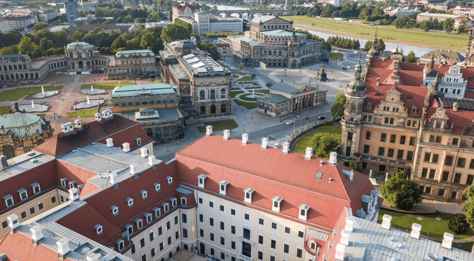 Kempinski Taschenbergpalais Dresden, Aussicht