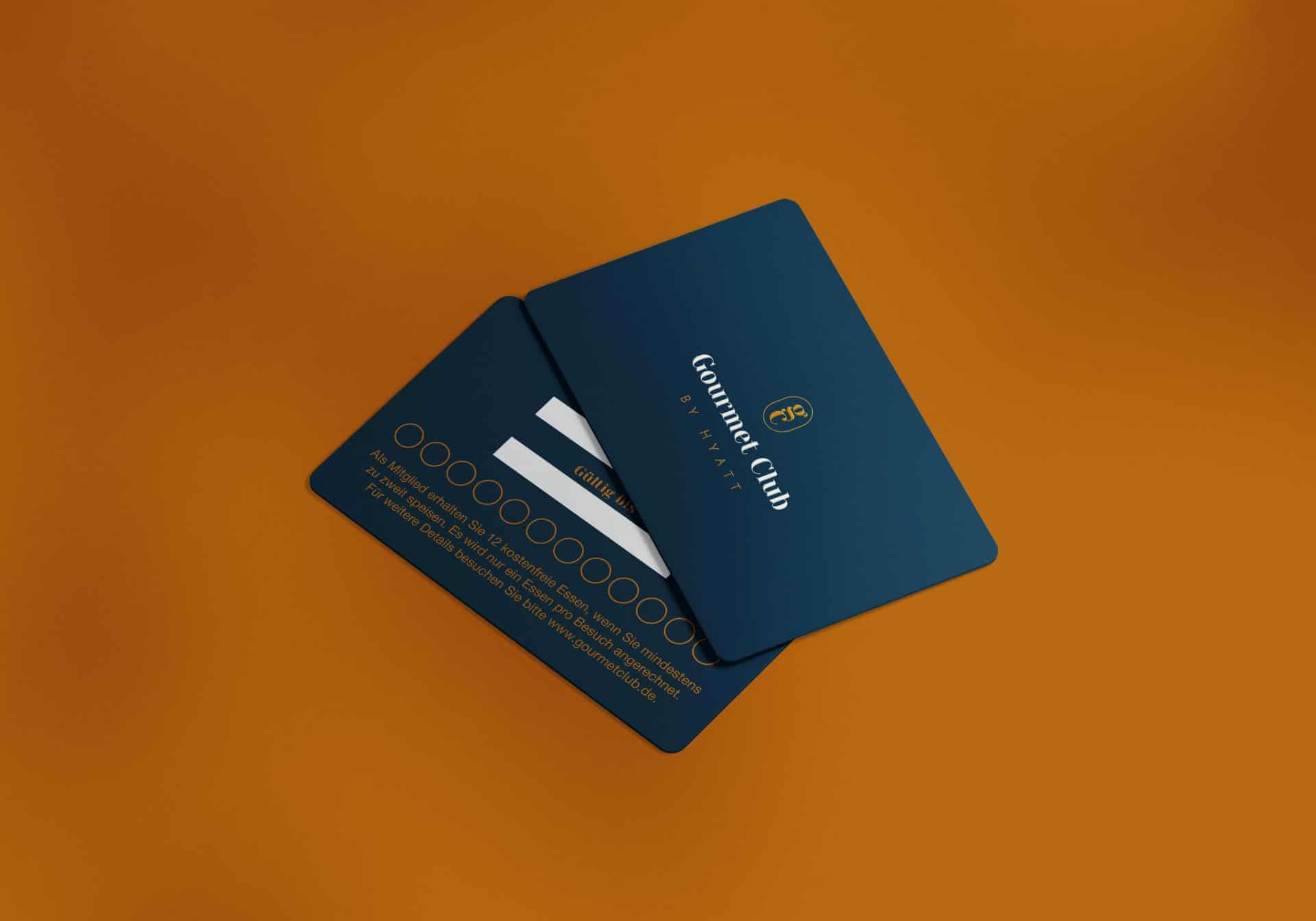 Gourmet Club by Hyatt, Mitgliedskarte, reisetopia