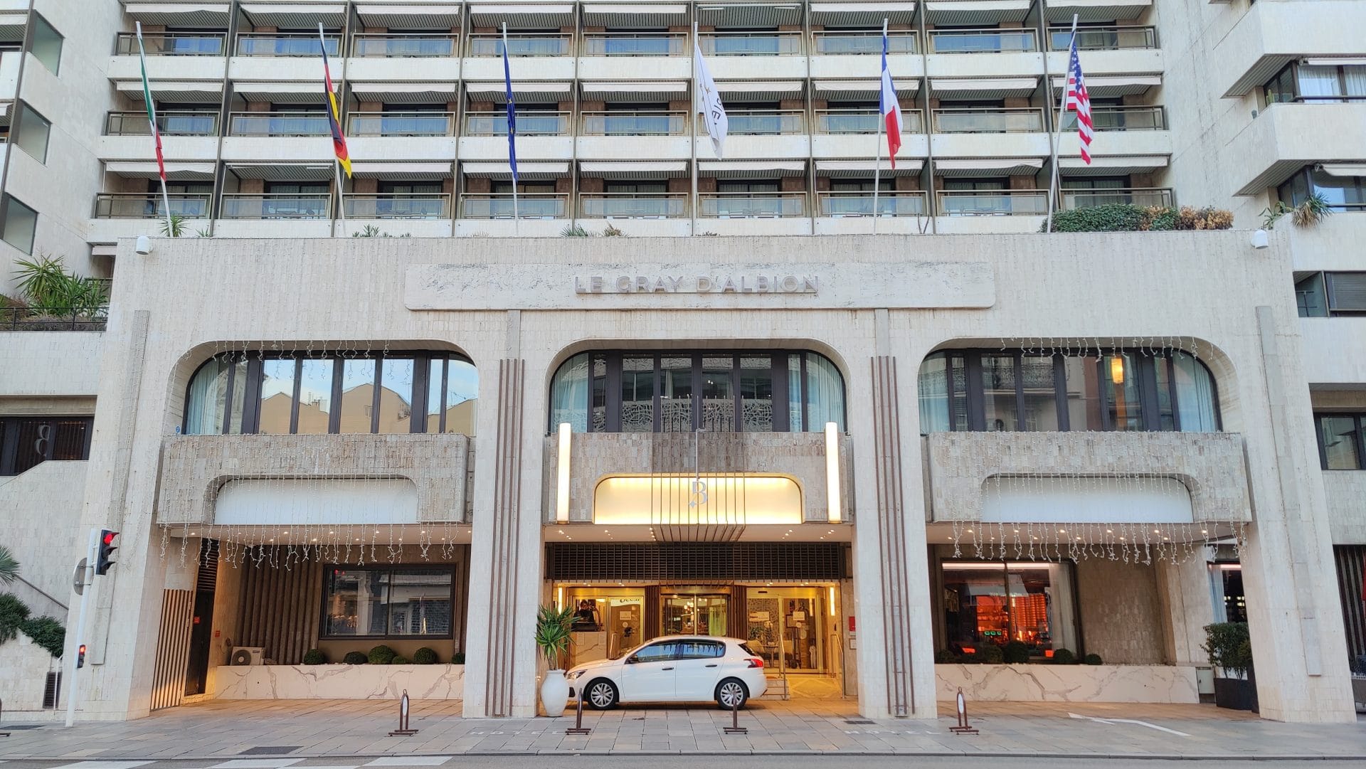 Hotel Barriere Le Gray D'Albion Cannes Eingang