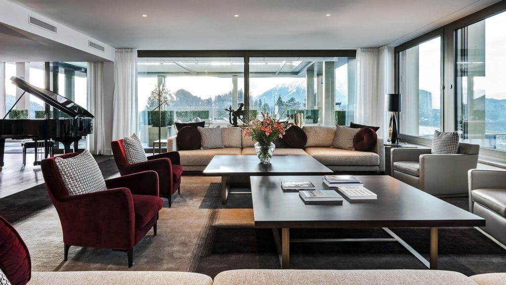 Royal Suite Bürgenstock Hotel Alpine Spa