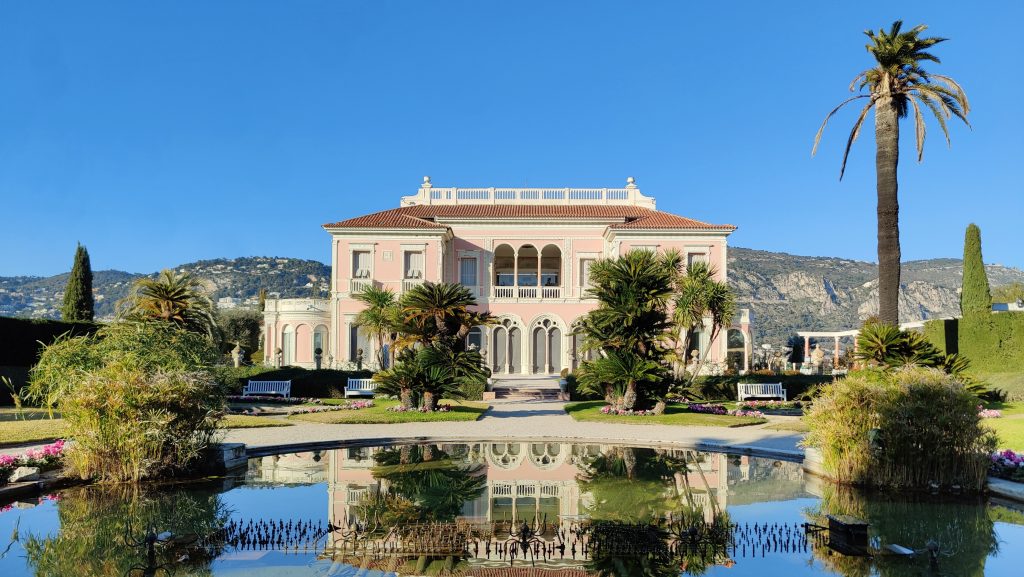 Villa Rothschild Cap Ferrat Garten