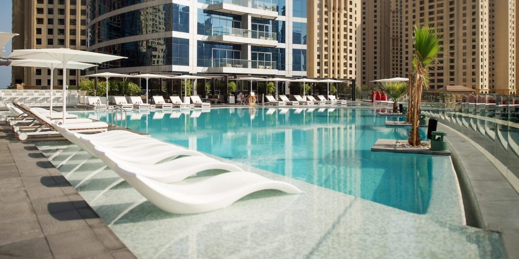Intercontinental Dubai Marina Pool 1600x800