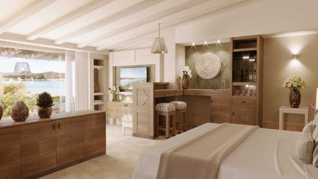 7 Pines Resort Sardinien Zimmer