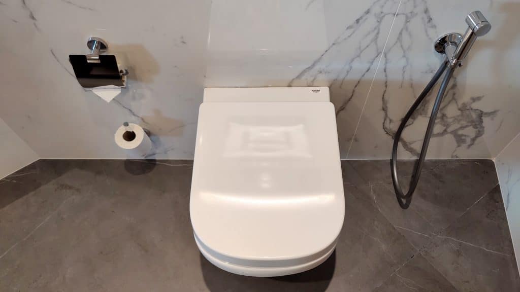 Toilette au JW Marriott Cannes