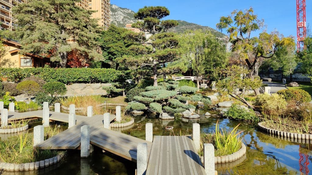 Japanischer Garten Von Monaco