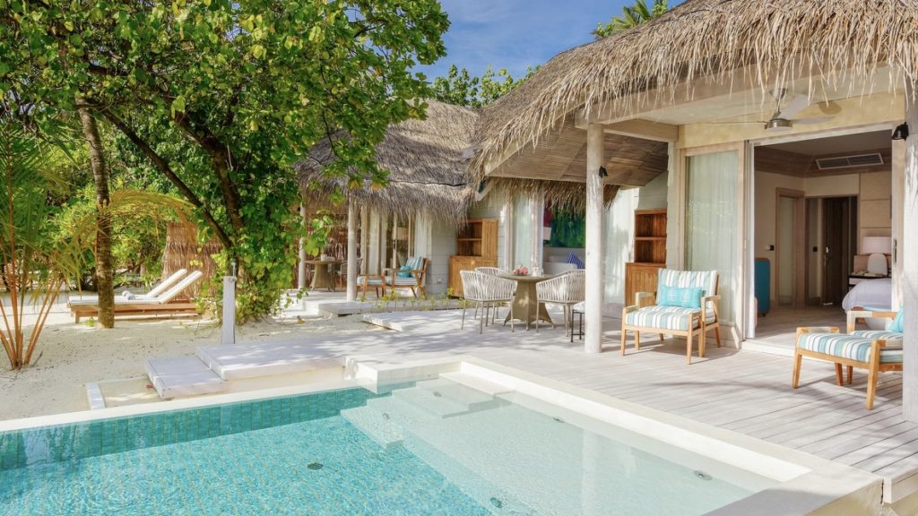 Kanuhura Malediven Villa Pool