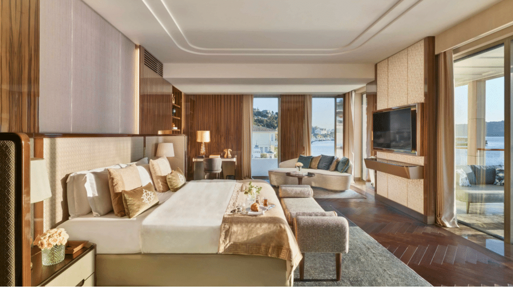 Mandarin Oriental Bosporus Istanbul Royal Bosporus Suite Schlafzimmer
