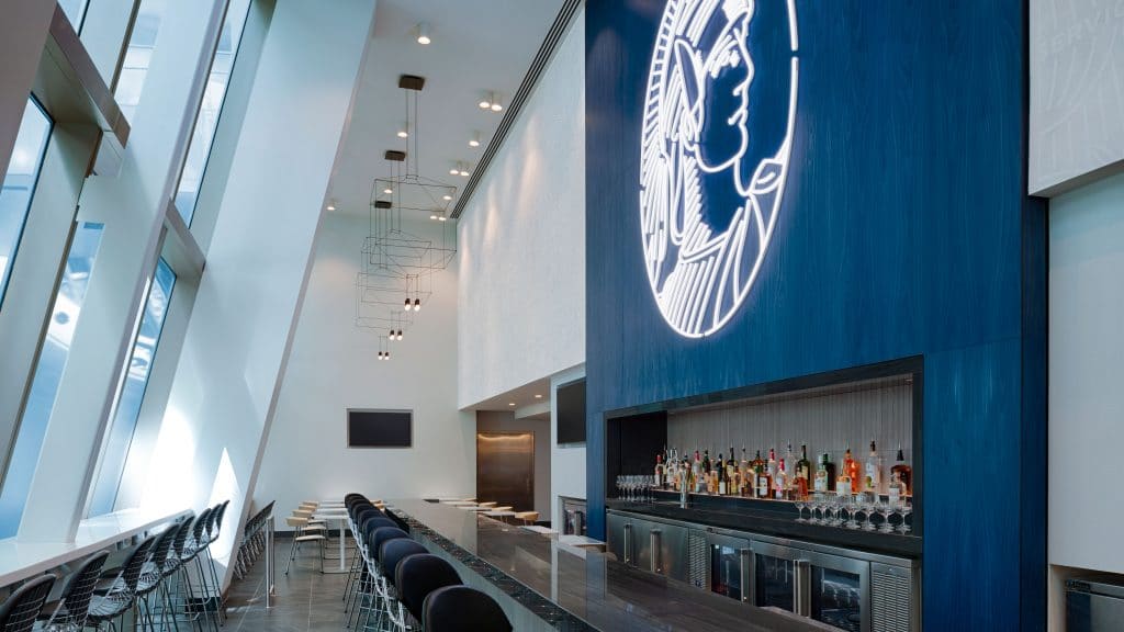 Complimentary Full Bar At Centurion Lounge At LAX Big Cropped