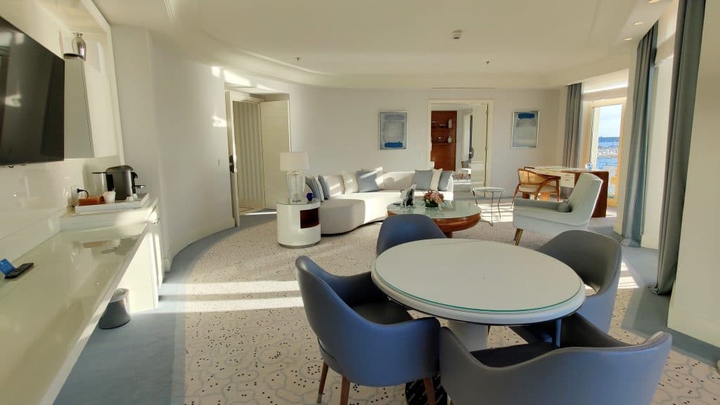 Hotel Martinez Cannes Prestige Suite Wohnzimmer 3