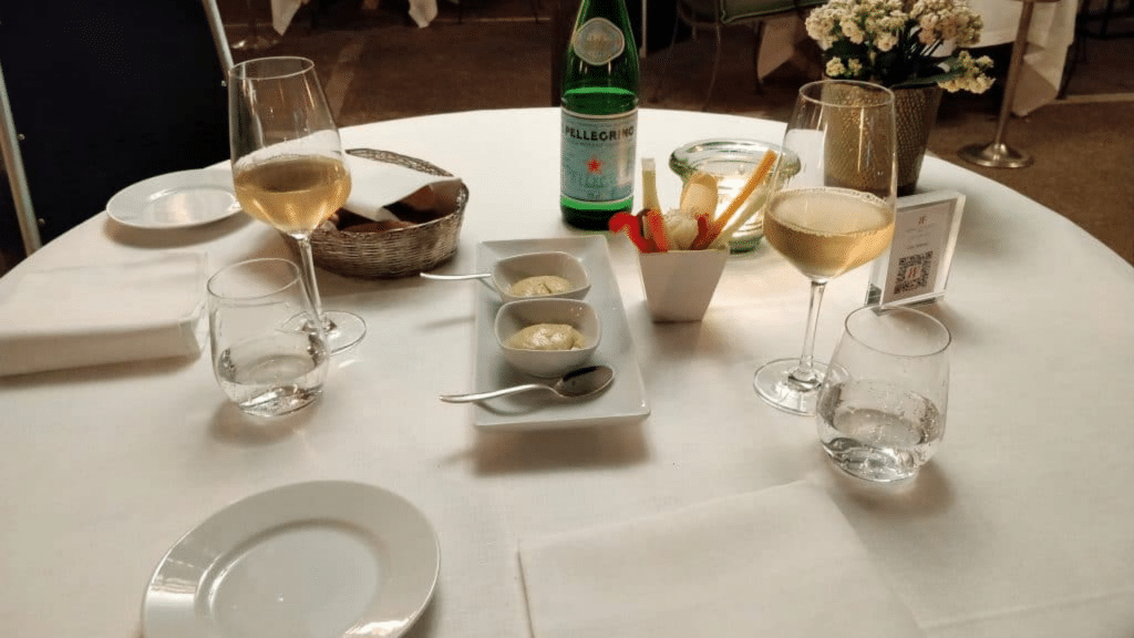 Hotel De Russie Rom Restaurant Abendessen