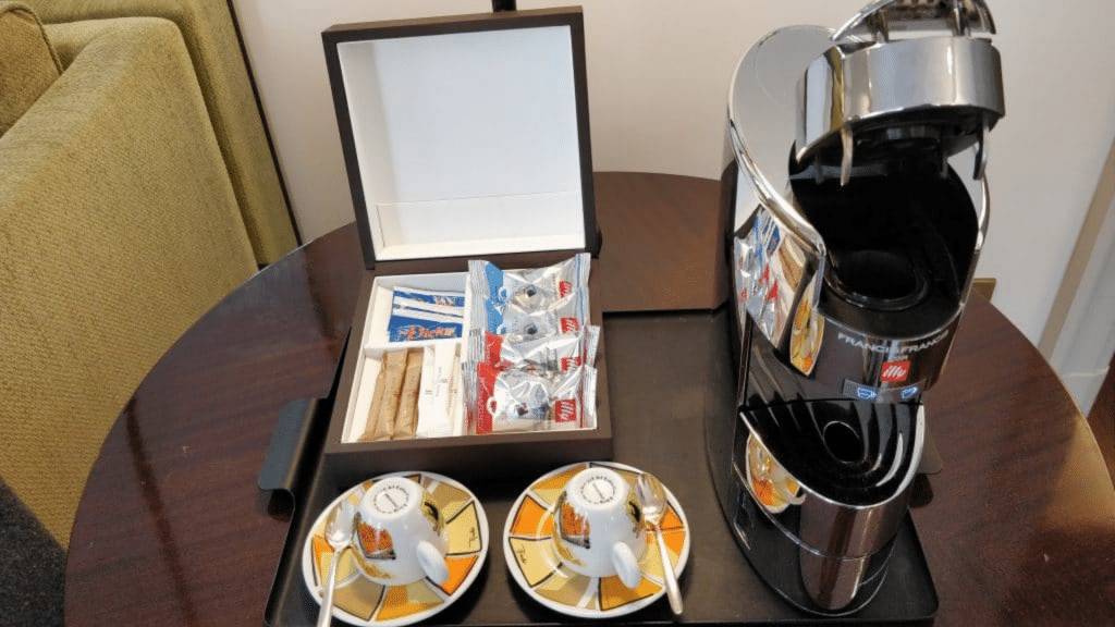 Hotel De Russie Rom Suite Kaffeemaschine