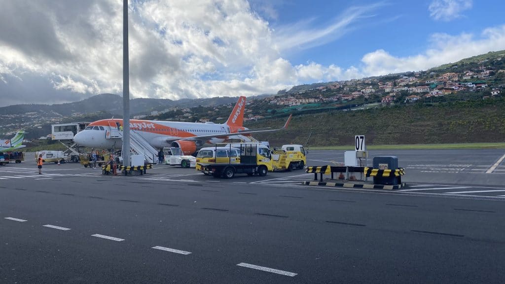 Madeira - Funchal Flughafen easyJet