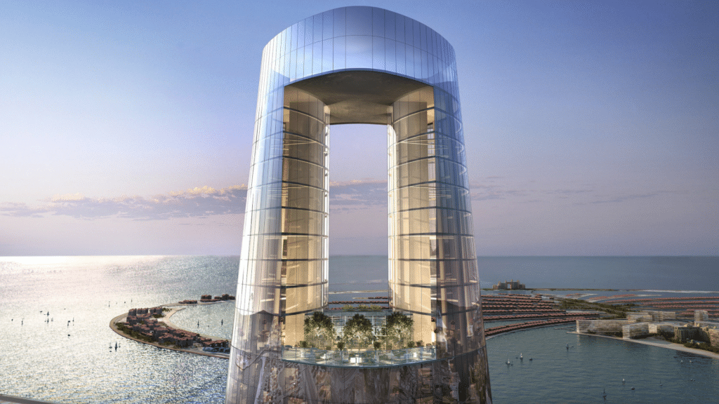 The Ciel Dubai Hotel Skyline