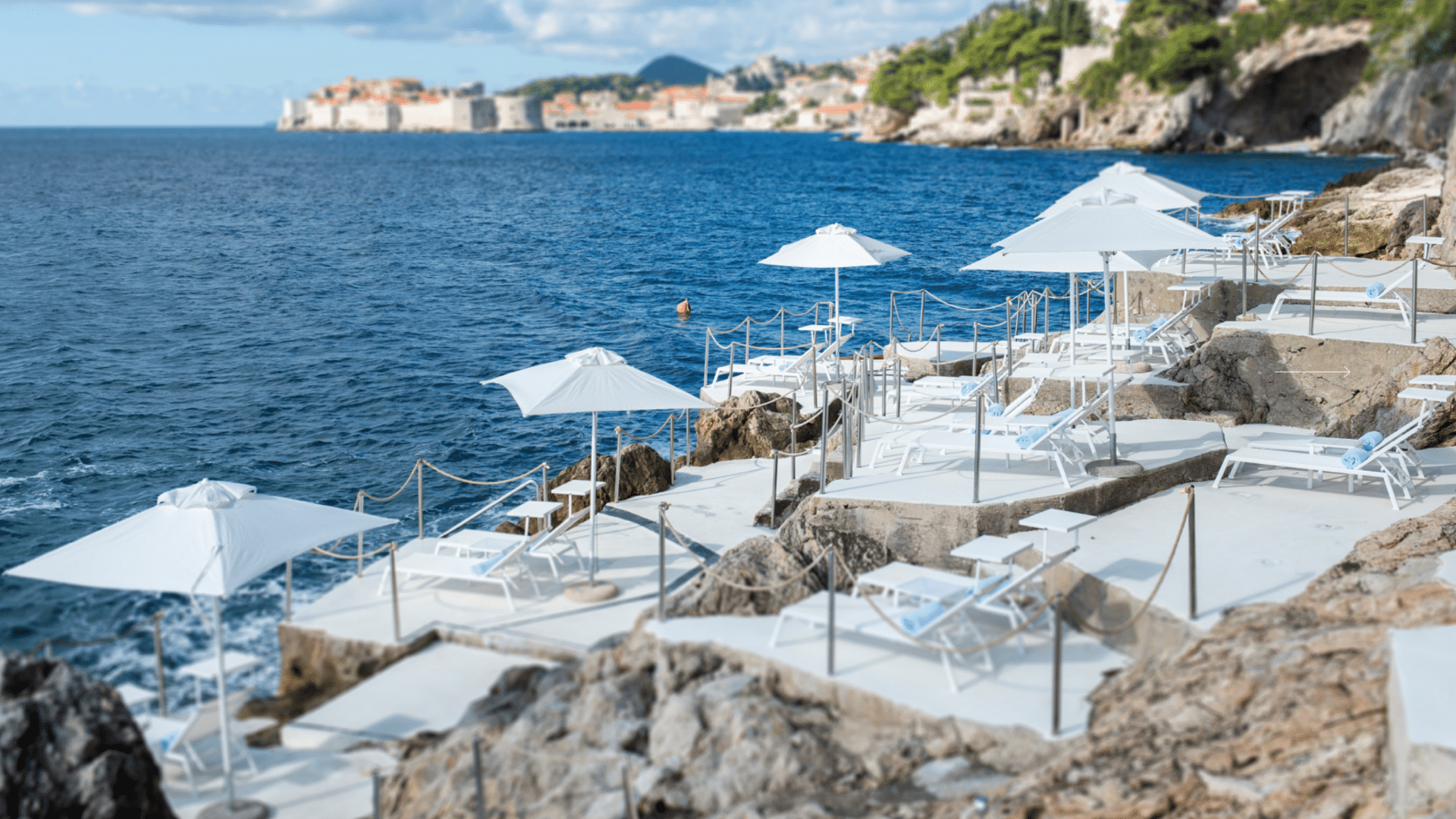 Villa Dubrovnik, Kroatien, Strand