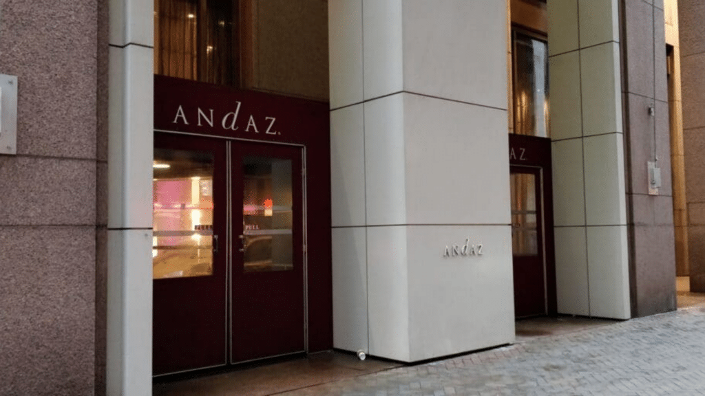 Andaz Wall Street New York Eingang