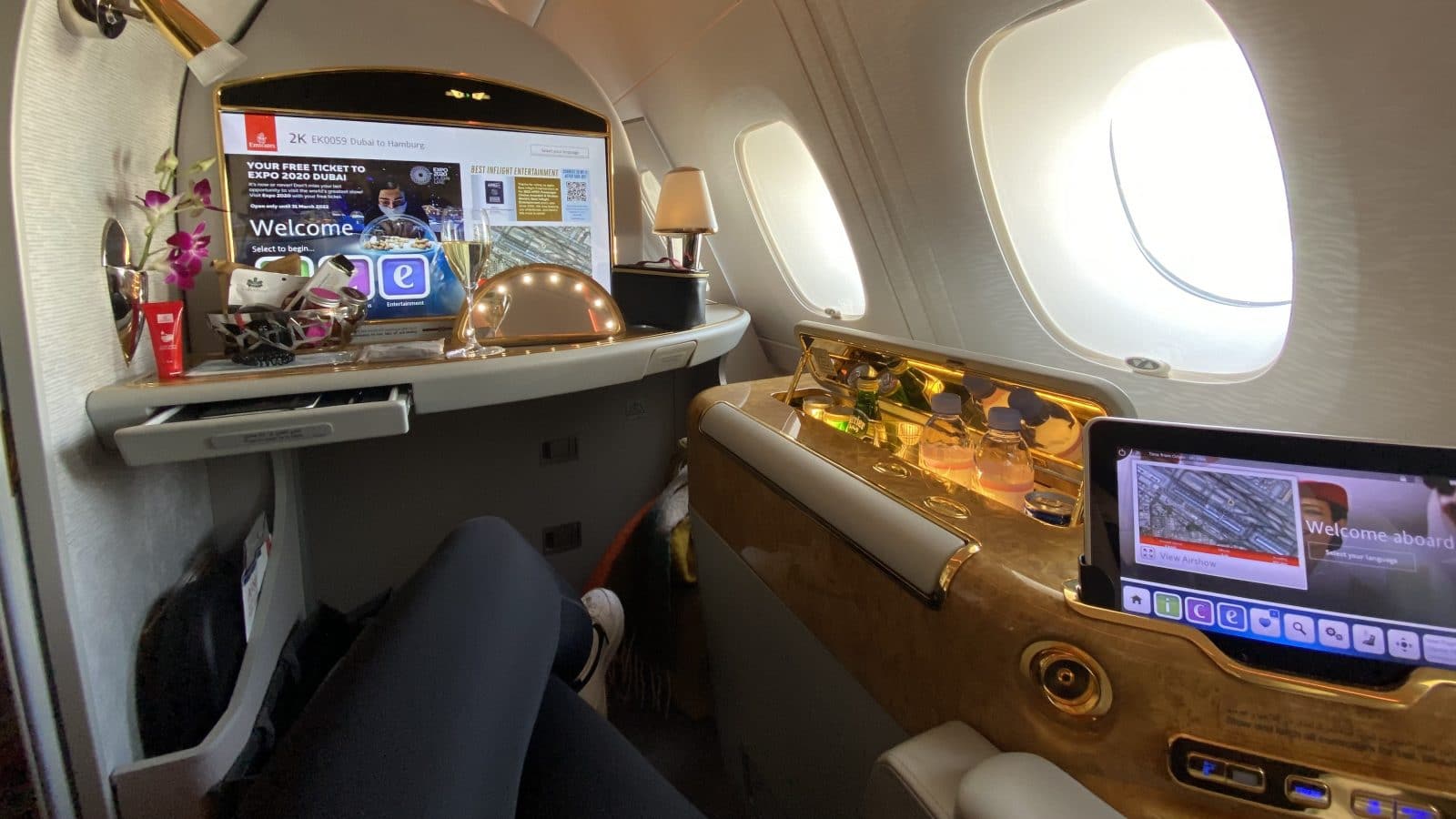 3 First Class Flüge mit der Amex Gold