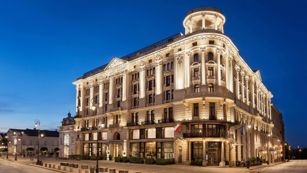 Hotel Bristol Warschau Aussenansicht