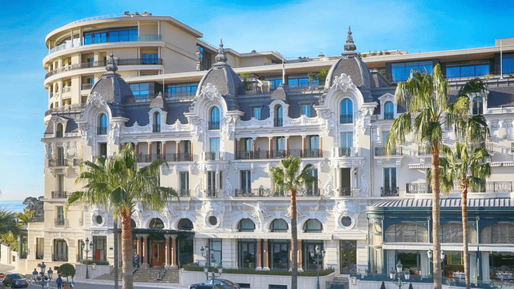 Hotel De Paris Monte Carlo Aussenansicht