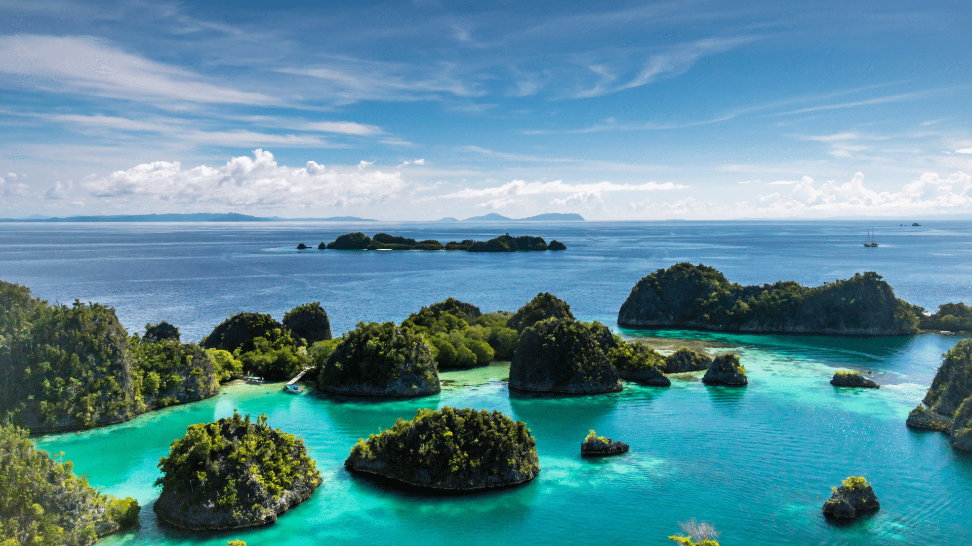Pianemo Karst Islands Indonesien