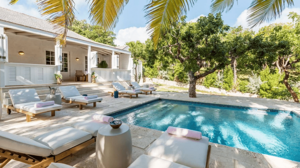 Pink Sands Resort Bahamas Villa Mit Pool
