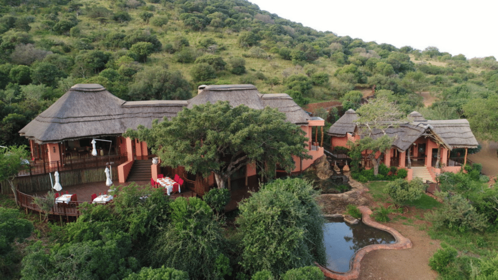 Thanda Safari Lodge Aussenansicht