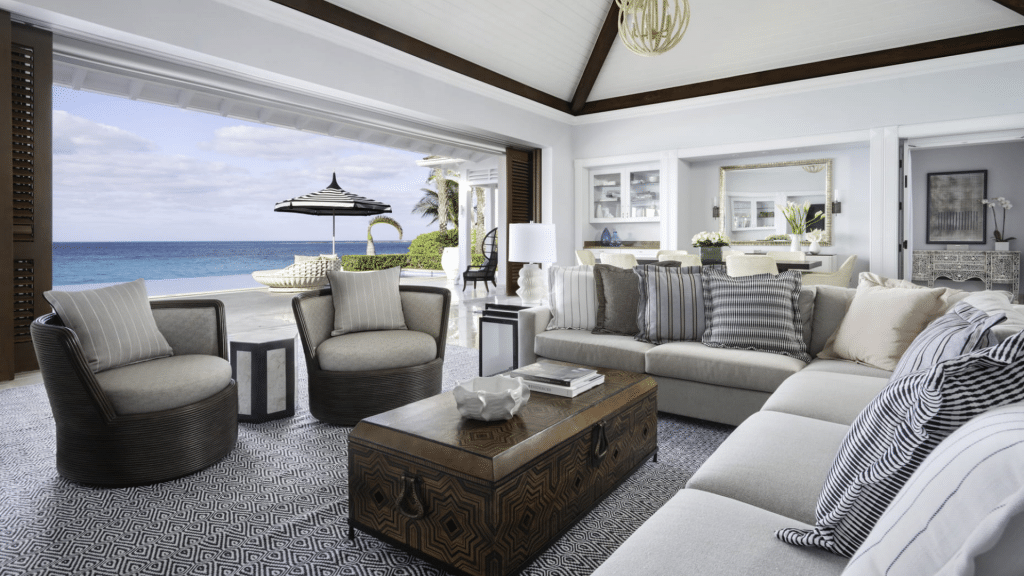 The Oceans Club Bahamas A Four Season Resort Suite Wohnzimmer