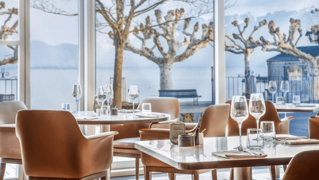 Chateau D’Ouchy Lausanne Restaurant