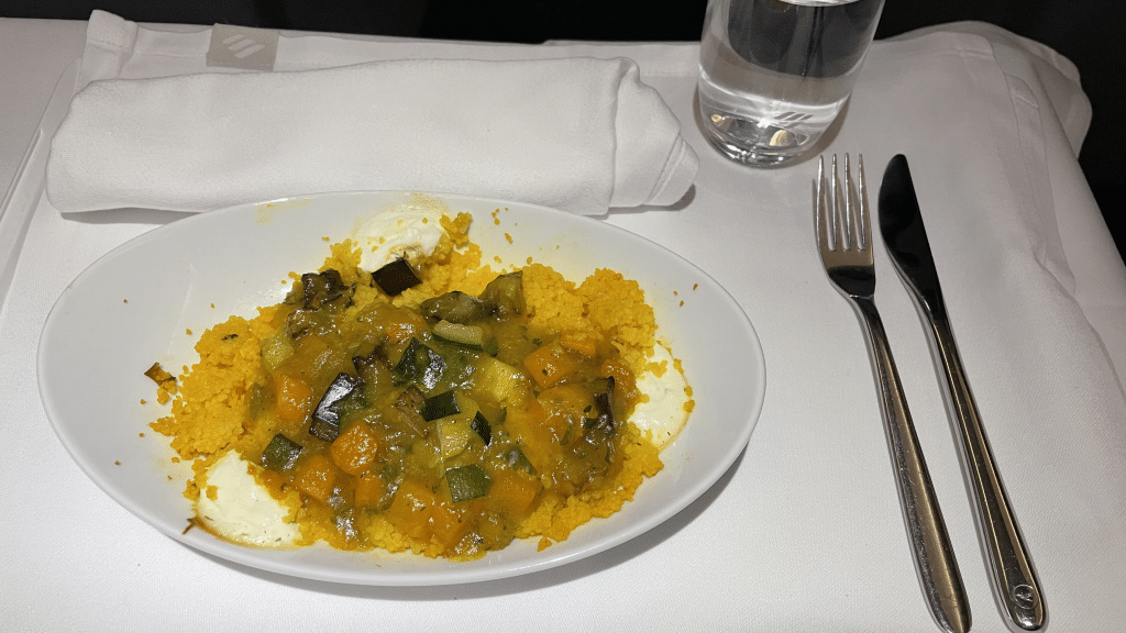Eurowings Discover Business Class Airbus A330 Couscous
