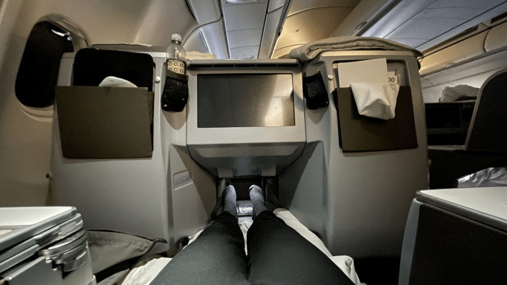 Eurowings Discover Business Class Airbus A330 Schlafen
