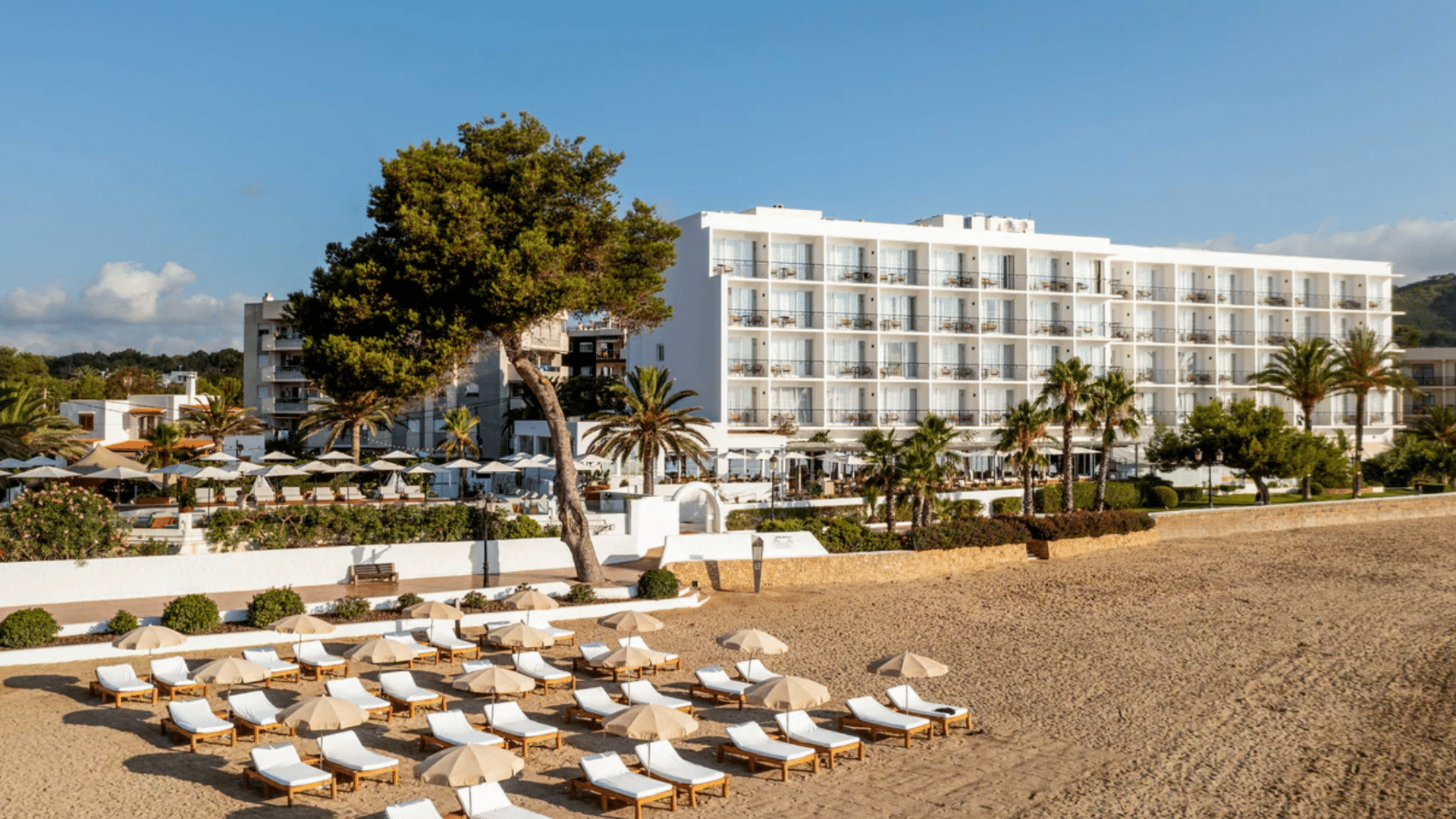 Hotel Riomar Ibiza, Strand Hotelansicht