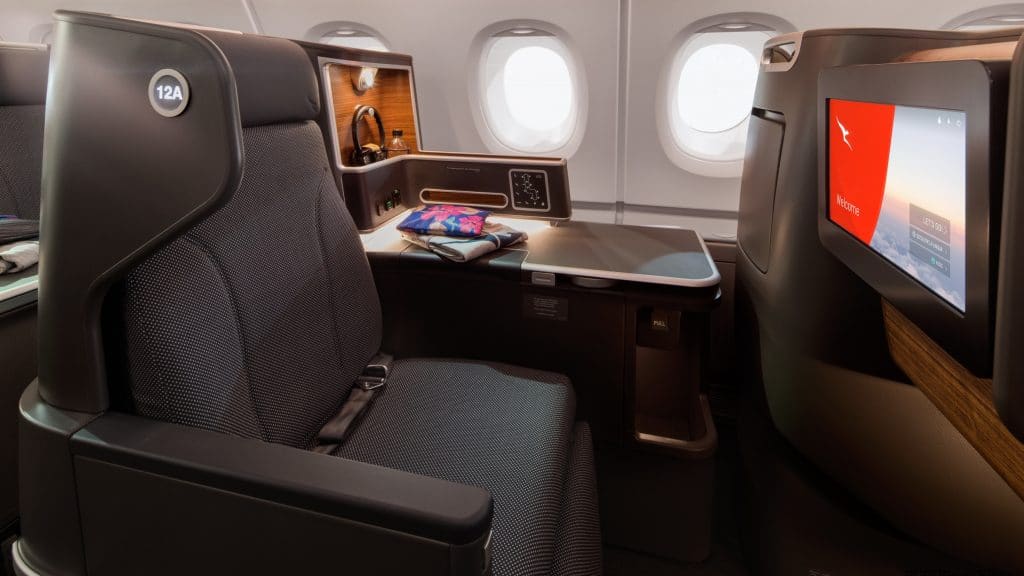 Qantas A380 Business Class