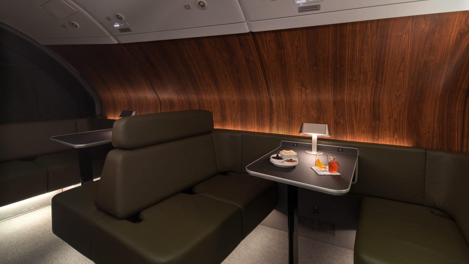 Qantas A380 Onboard Lounge