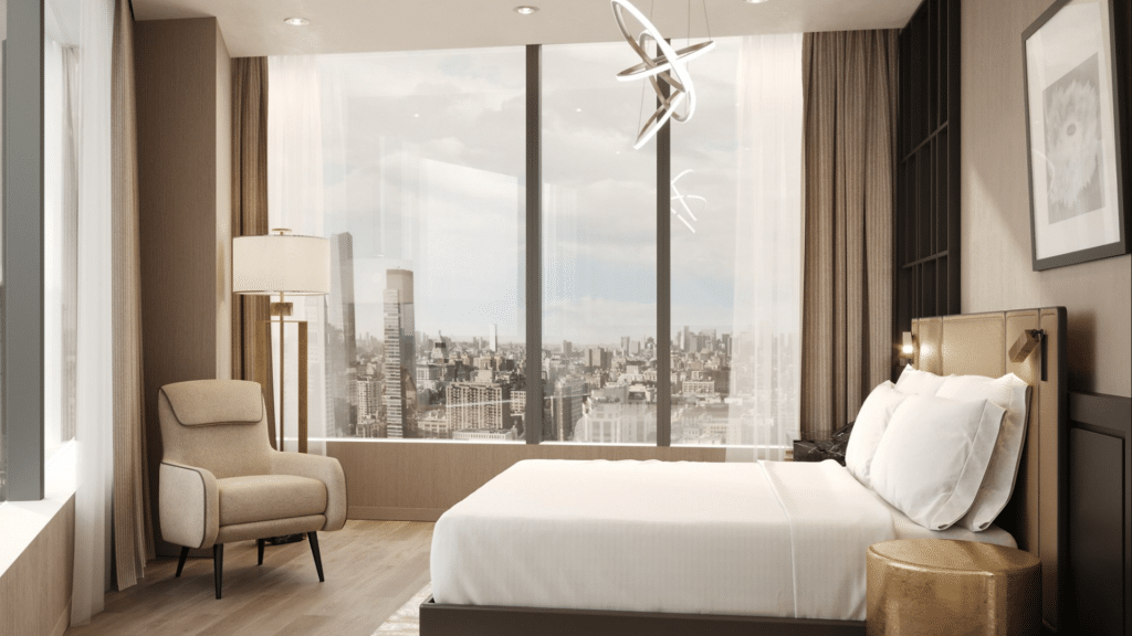 Ritz Carlton New York NoMad Madisson Suite Schlafzimmer