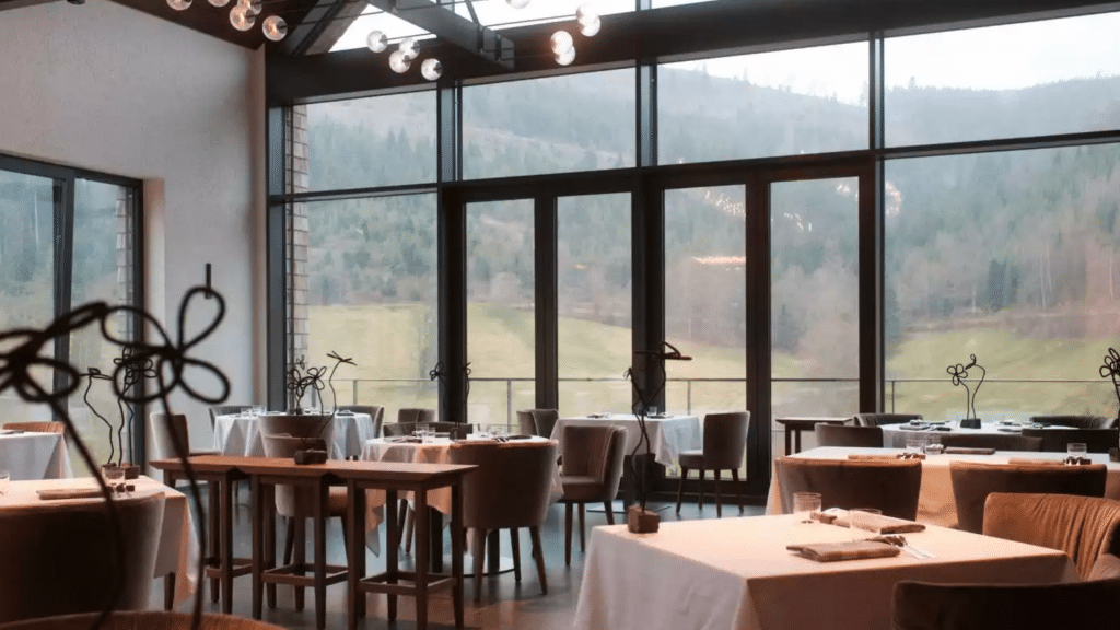 Traube Tonbach Schwarzwaldstube Restaurant Neubau