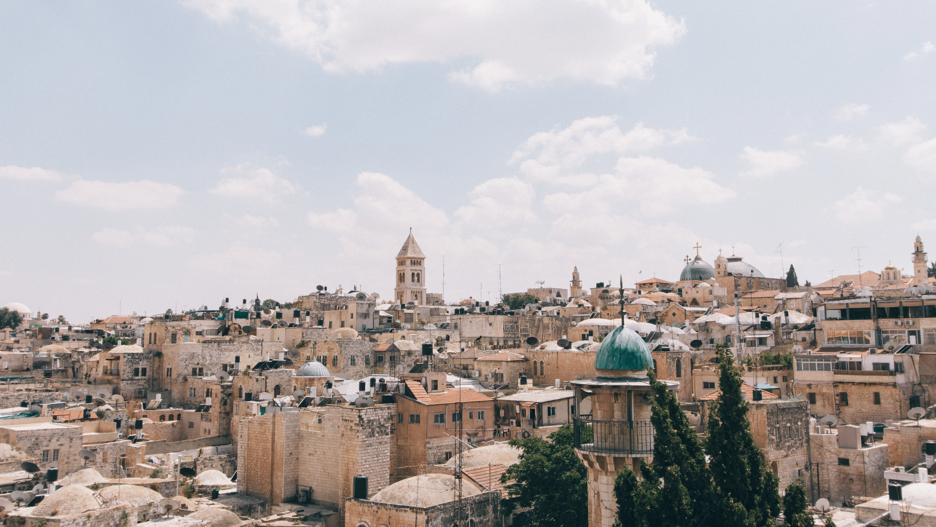 Altstadt von Jerusalem in Israel