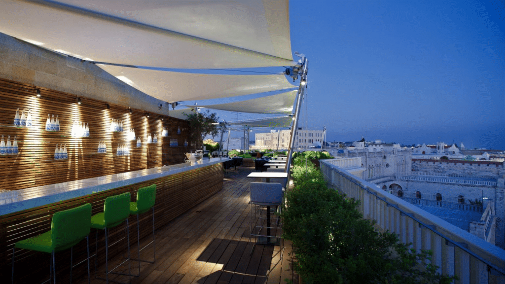 Mamilla Jerusalem Rooftop Restaurant
