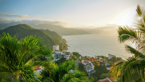 Puerto Rico Blick Aufs Meer