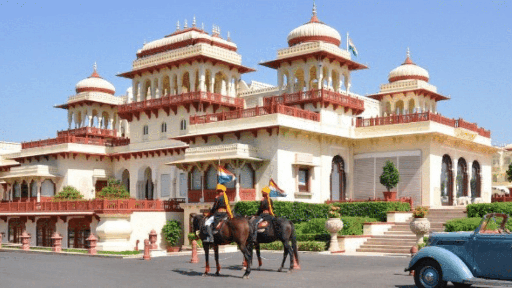 Rambagh Palace Jaipur Aussenansicht