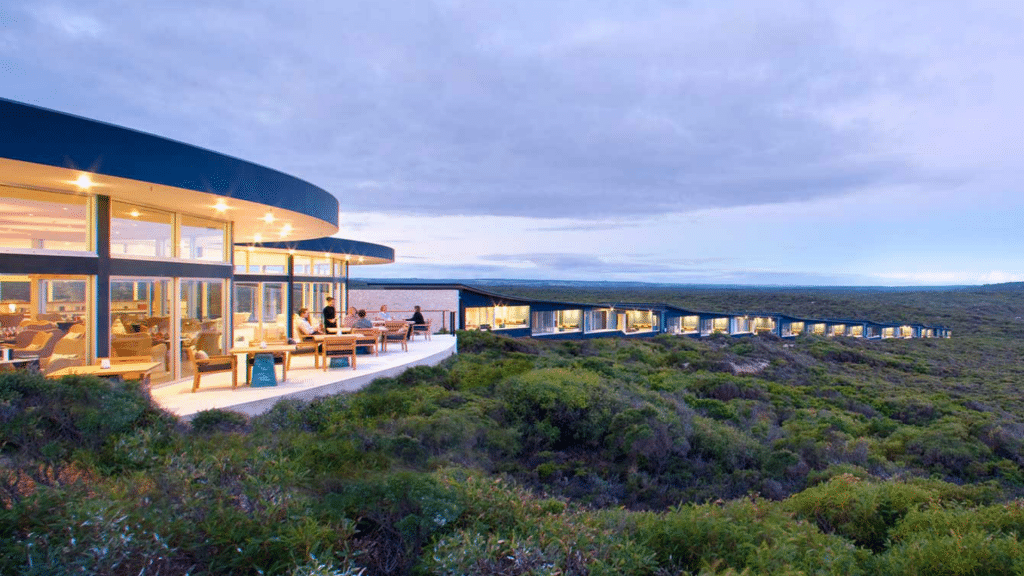 Southern Ocean Lodge Aussenansicht