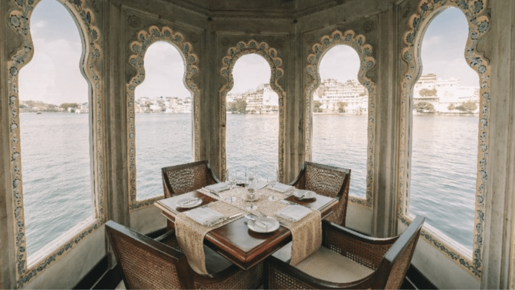 Taj Lake Palace Udaipur Dining