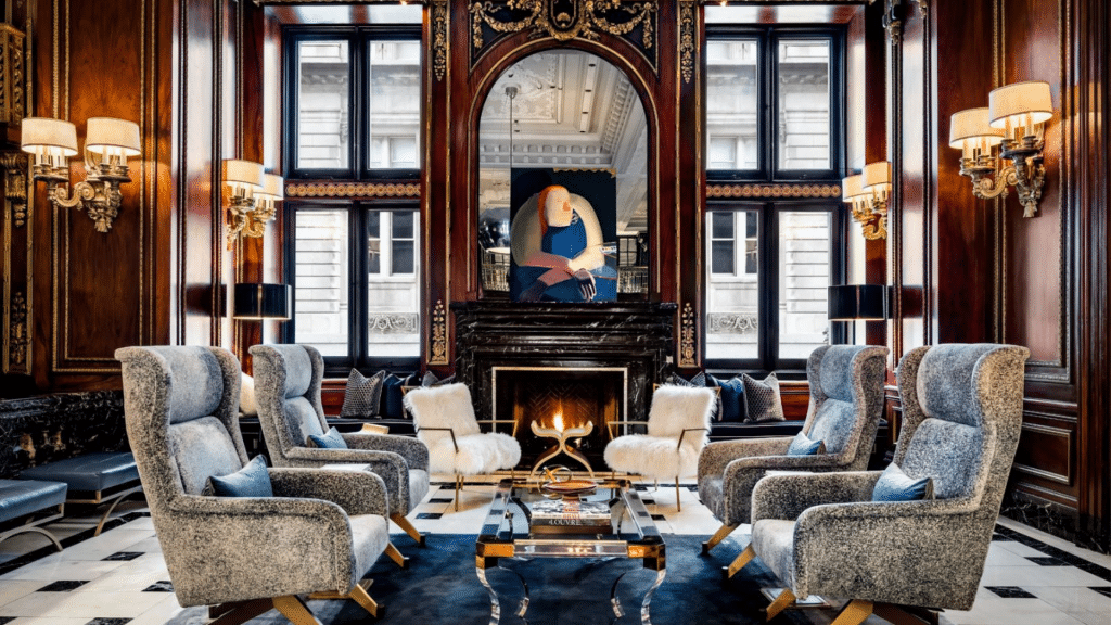 The Blackstone Chicago Living Room
