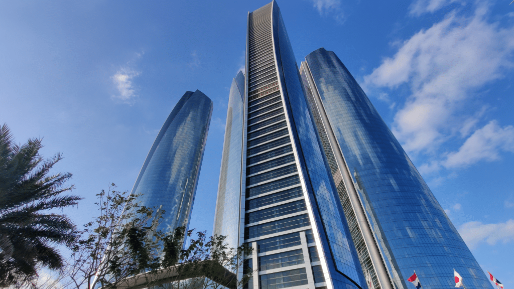 Aussenansicht Des Conrad Abu Dhabi Etihad Towers 