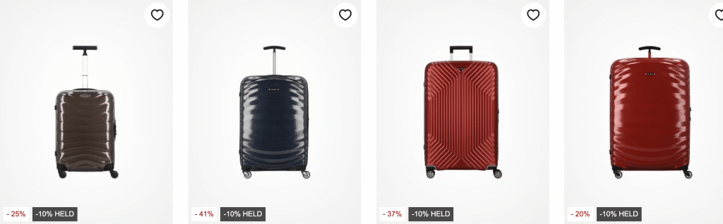 Samsonite Koffer Koffer.com 10 Prozent Rabatt