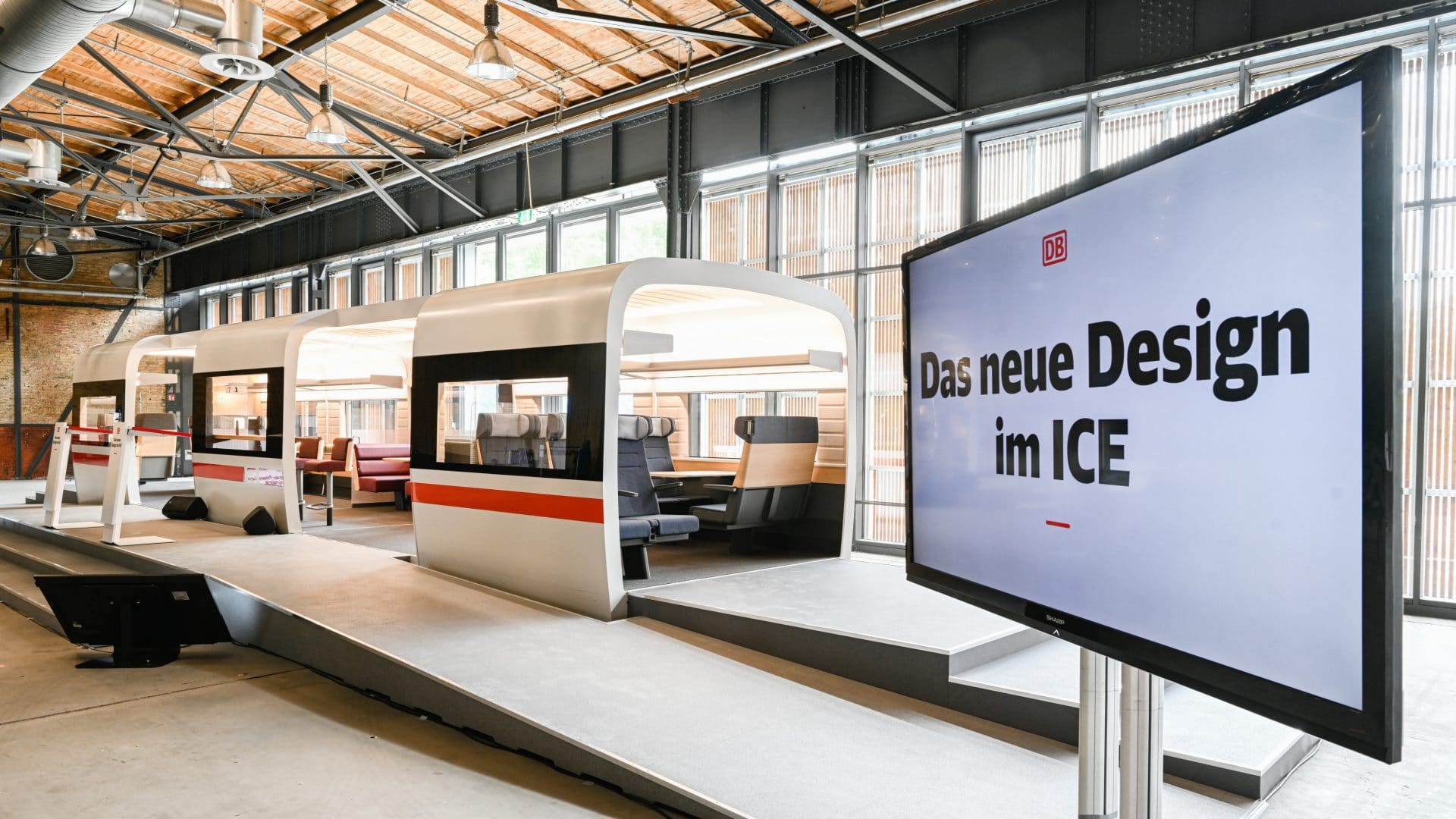 Deutsche Bahn stellt neue ICE-Ausstattung vor